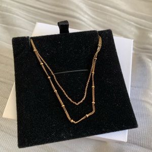 Mejuri Layered Spheres Necklace